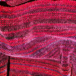 Burgandy chenille swatch