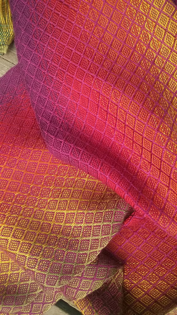 Red Forest Tencel Scarf